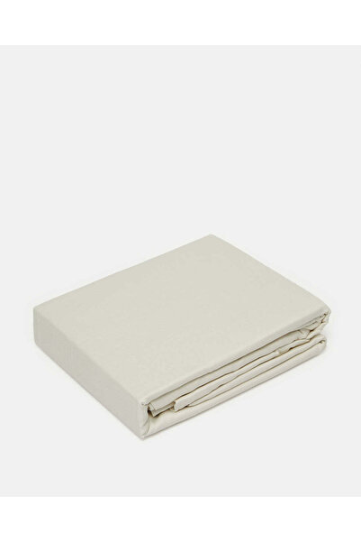 REDTAG Ivory Cotton Fitted Sheet (King Size)