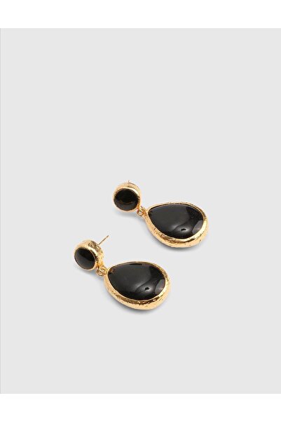 İLVİ Cyrane Siyah Kadın Küpe