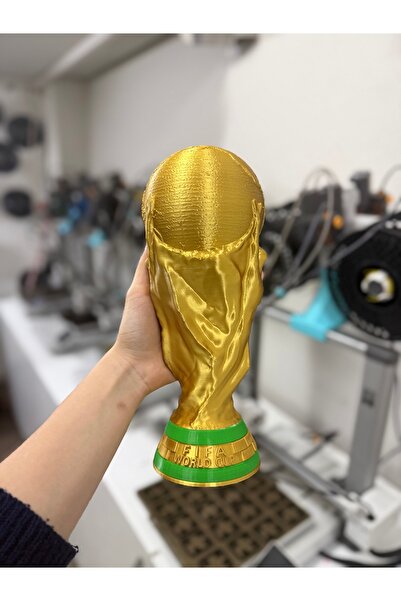 ARTİLO 3D FIFA Dünya Kupası 3D Dekoratif Kupa Figürü – Masaüstü Süs Eşyası