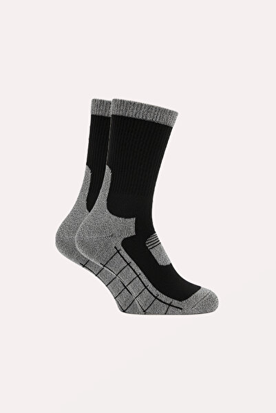 KARDEŞLER ÇORAP Men's Trekking Hiking Socks Half Terry Socks 4-Pack
