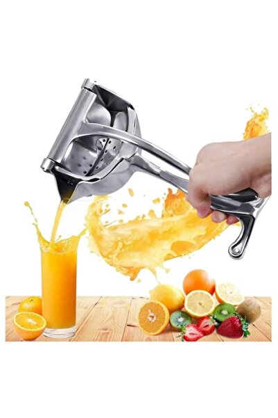 varioshop Manual Fruit & Citrus Juicer, Solid Aluminum, Efficient, Easy to Cl...