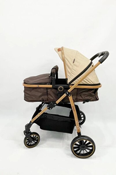 dehkah 4-in-1 Travel Set – Stroller, Rocking Bed, Car Seat and Stylish Bag for Mom