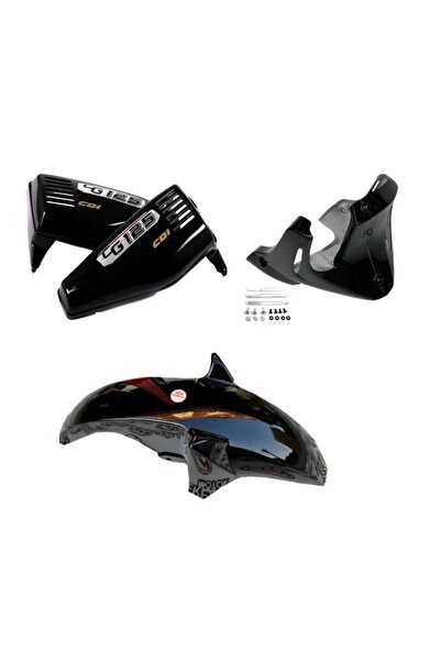 bardakcı bike Cg Siyah Üçlü Set (Sakal-Çamurluk-Yankapak)