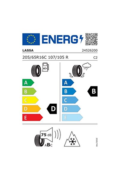 Lassa Anvelopa Iarna WINTUS 2 205/65R16C 107/105R/D/B/75dB