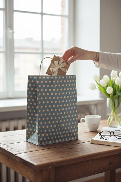 FREFLY KRAFT RENKLİ Çanta 25X12X31 50 Adet