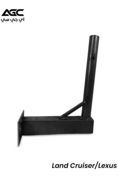 AGC حامل علم لسيارات لاند كروزر ولكزس - حامل علم متين من الفولاذ، قاعدة ٢٤ سم...