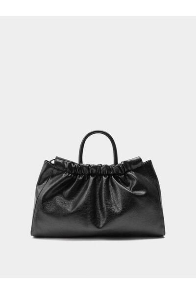 PARFOIS Büzgülü Shopper Çanta