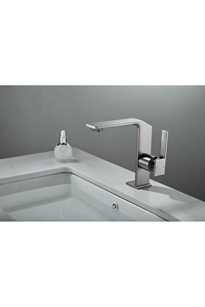 Smack Baterie chiuvetă gri mat - ESN024 - Alamă