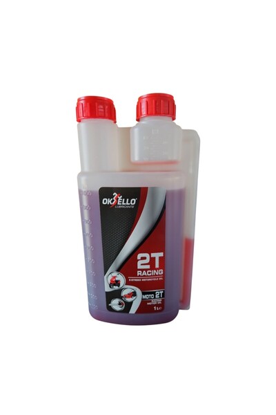 OKSELLO Racing Moto 2T İki Zamanlı Motor Yağı 1 Litre Ölçekli Motosiklet ve B...