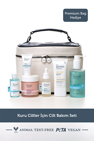 The Purest Solutions Kuru Ciltler İçin Cilt Bakım Seti