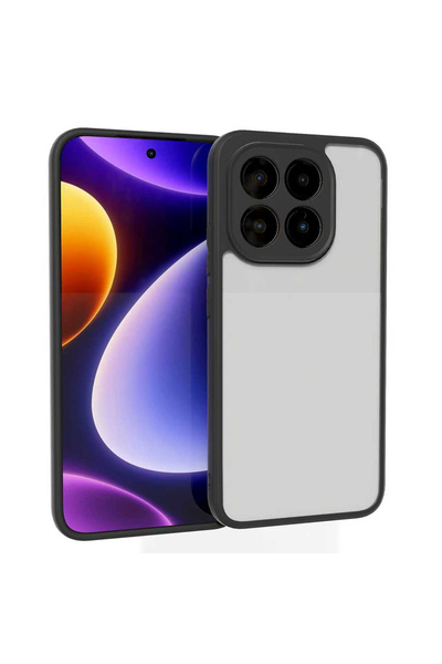 zore 15t Case Camera Protected Transparent Back Surface Emp New Roll Cover - Black