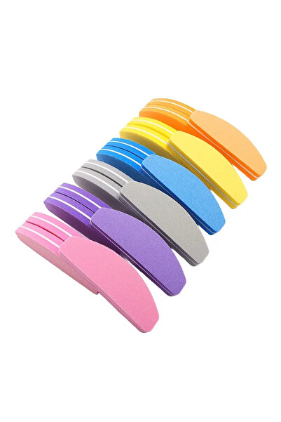 GIRLS CORNER Set of 10 nail buffers, mini, 180/240 grit, different colors