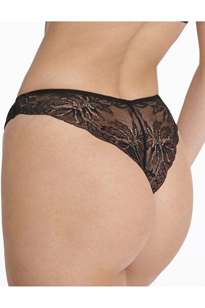 ESOTIQ Chiloți brazilieni din dantelă pentru femei, model floral delicat, confortabili și romantici | Icon
