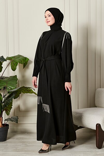 HALİL TÜRKER Chain ​​detail dress