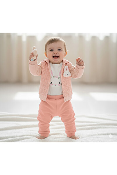 Minipiti Kız Bebek 3'lü Takım