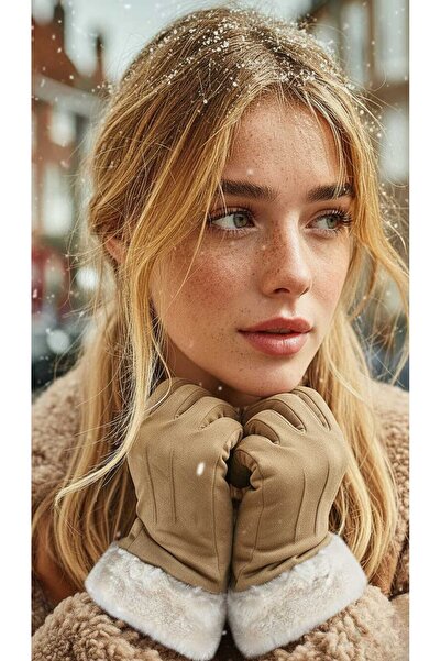 LAGRANZE WarmTouch Kürk Detaylı Eldiven