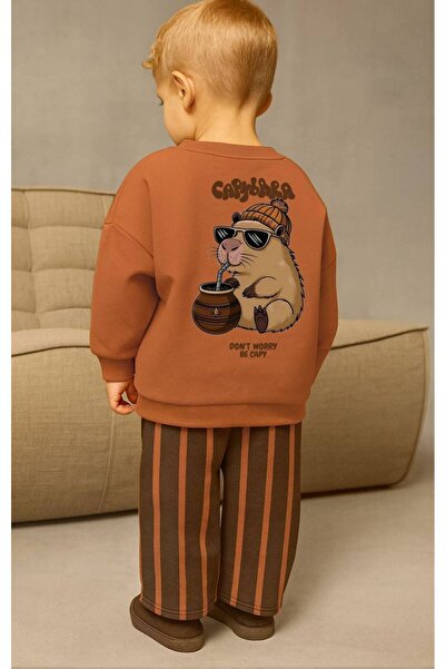 ÇOCUK GİYİM MERKEZİ Children's Striped Suit