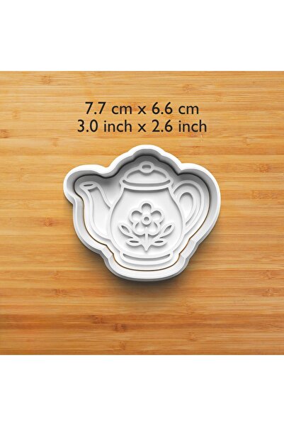 Hobist Tea Break Set of 4 Cookie and Sugar Dough Molds