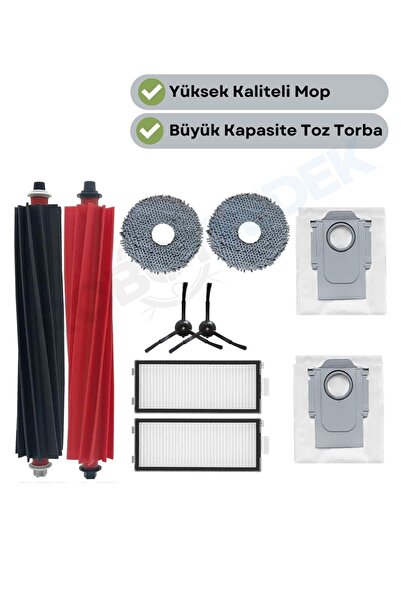 robotyedek Perie principală compatibilă Roborock QRevo Slim, filtru Hepa, per...