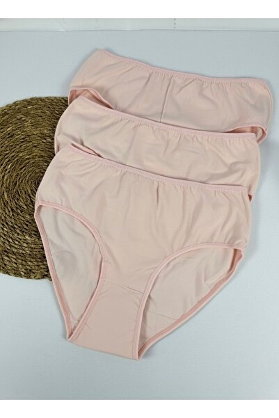 FUNELLA Women's Corded Fabric Ribana Cotton Panties 3-Pack