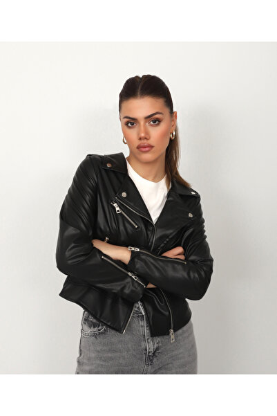 trender Women's Leather Coat and Jacket