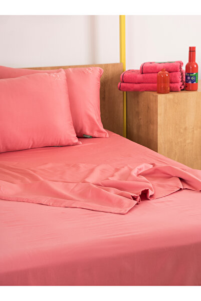 Benetton Home Pink Single Duvet Cover Set