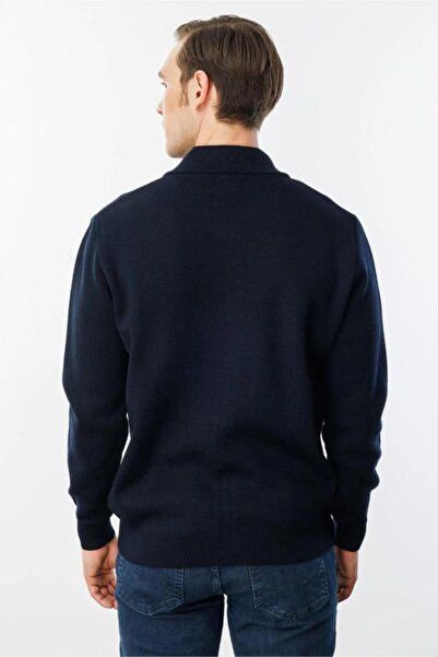 Desen 22531 Tri̇ko 50/50 Steel-Plated Men's Py Coat