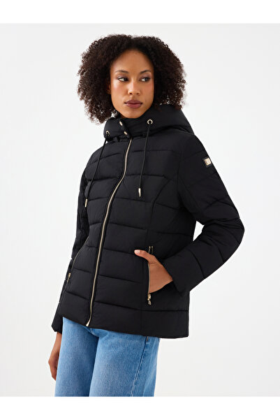 Loft Slim Fit Black Women's Coat Lf2041093