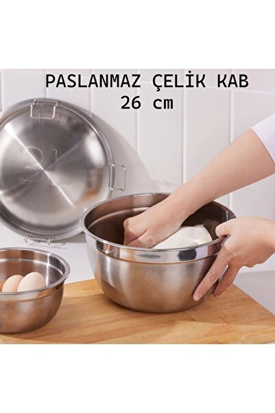 Duffa Stainless Steel Mixing Bowl Storage Bowl Dough and Salad Bowl Storage Bowl