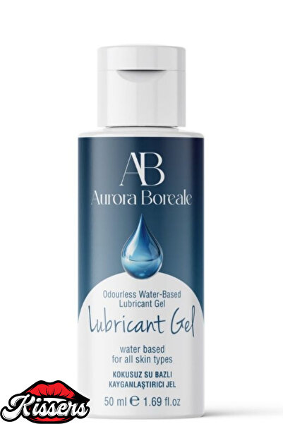 Kissers Su Bazlı Kokusuz Tatlandırılmamış Cilt Dostu Kayganlaştırıcı 50 Ml