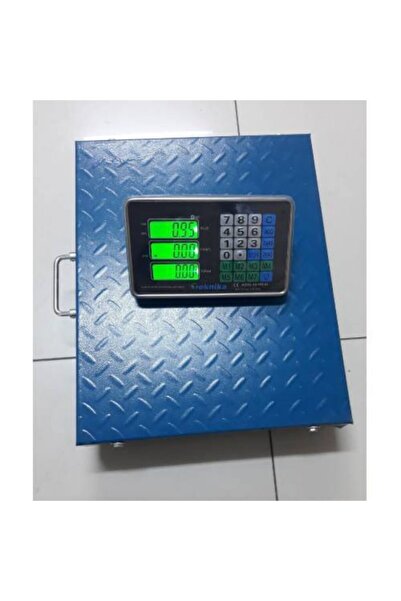 Teknika 300 KG Bluetoothlu Terazi Kantar Paslanmaz Çelik Gövde 42x52 Cm