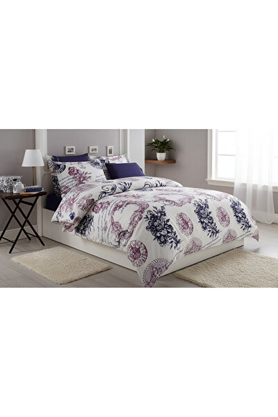 AL-SARIHI GROUPS Turkish double duvet set, 6 pieces, 100% cotton