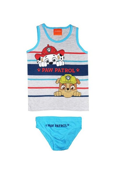 PAW PATROL Boys' striped tank top and briefs set