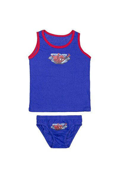 SPIDERMAN Set maiou si chilot baieti Optic White