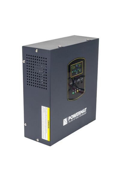 Powermat UPS, 220V voltage stabilizer, emergency power supply, LCD display, 800VA / 500W,