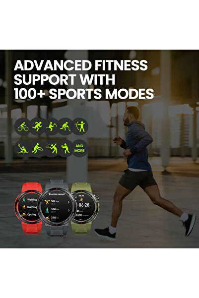 Zeblaze Ares 3 Plus Red – Smartwatch 1.43" AMOLED, Bluetooth Calls, HR, SpO₂, 280 mAh