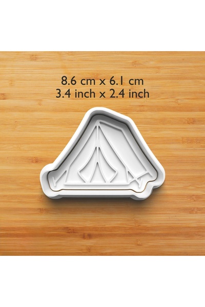 Hobist New Camping Set of 4 Cookie and Sugar Dough Molds