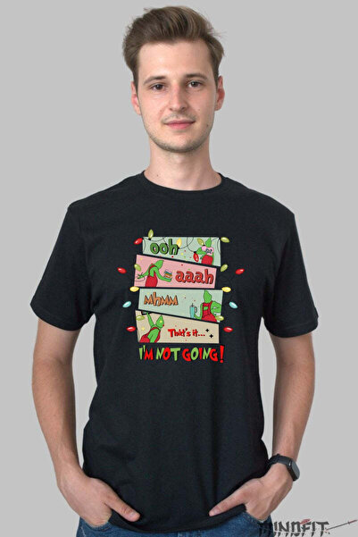 GILDAN Tricou De Craciun Grinch Si Luminitele Amuzante Barbat