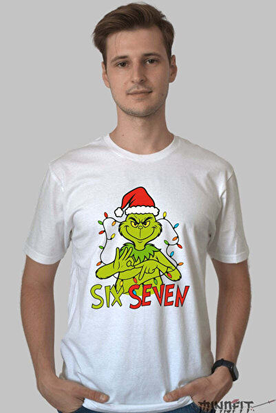 GILDAN Tricou De Craciun Grinch Six Seven Barbat