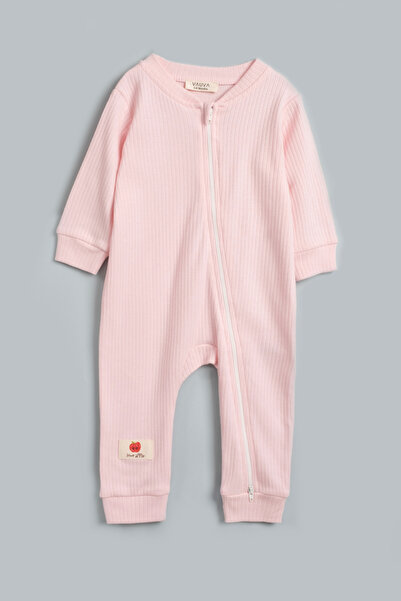 Vauva 2-Pack Jumpsuit Girls Boys Baby Kids Transitional Long Sleeve Zippered Sleeping Bag