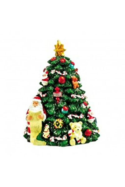 AZAY CASA Decorațiune muzicală pentru brad de Crăciun cu Moș Crăciun, 12 x 12...