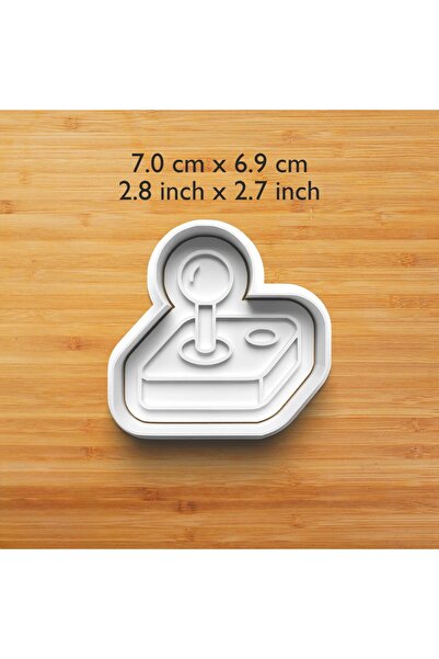 Hobist Classic Retro Atari Set of 4 Cookie and Sugar Dough Molds