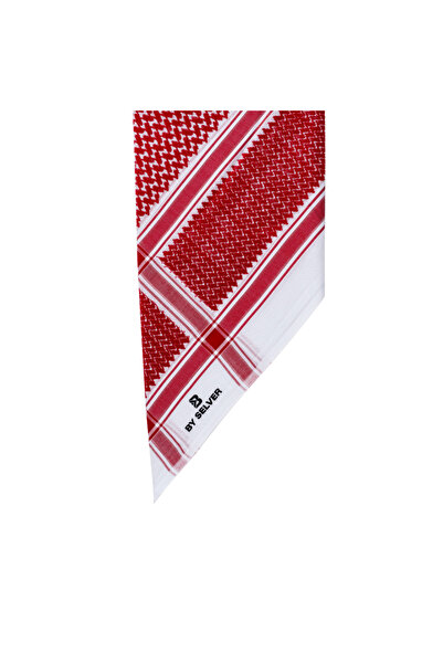 First Life شماغ BY SELVER الأحمر