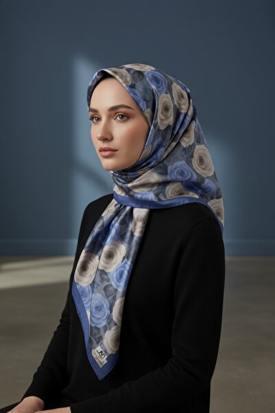 Onur الوشاح - منتجات رائجة للموسم الجديد، نمط الورد، قماش ناعم، مريح في الاست...