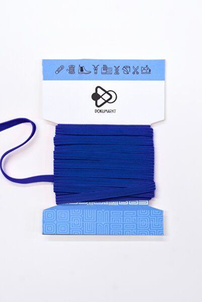 Dokumarkt Ελαστικό για ραφές επίπεδης ραφής 6 mm - Ελαστικό για σεντόνια με κορδόνια - 10 μέτρα