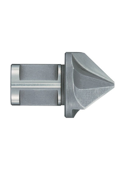 Tivoly Tesitor cu 3 muchii 90 grade HSS, prindere Weldon 19 mm, DIM 40