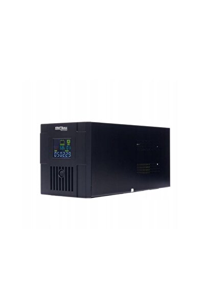 Kraft UPS, voltage stabilizer 220V, 1500VA / 900W, LCD display,