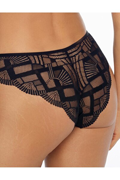 ESOTIQ Women's Elegant Briefs Panties Geometric Lace Details Feminine Comfortable | Intro