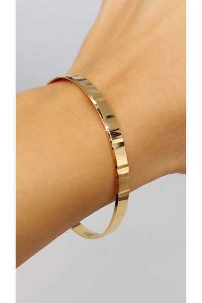 Aynalı Ajda 22 Ayar Yatırımlık 15 Gr Altın Kadın Bilezik