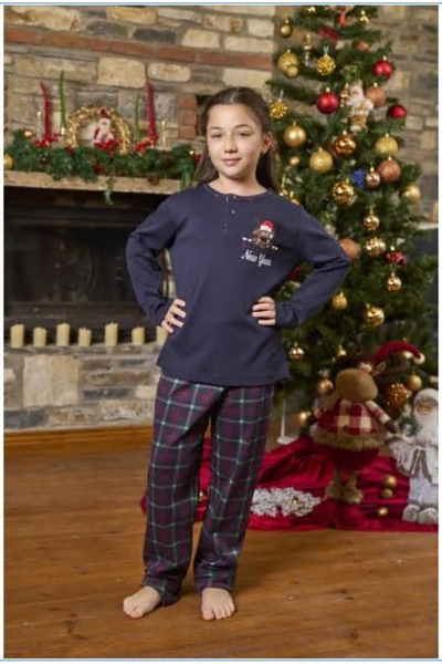 Aqua 26454 Новогодишен комплект пижама за момичета